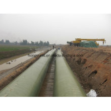 Long Distance Water Conveying FRP / GRP Pipe